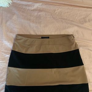 Banana Republic Striped Midi Pencil Skirt